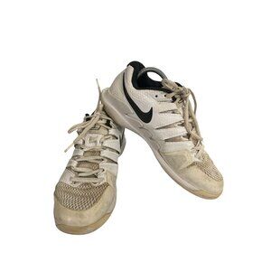 Nike AJ3757 women's Size 8 White Black Mesh Athletic Sneakers Tennis Shoes